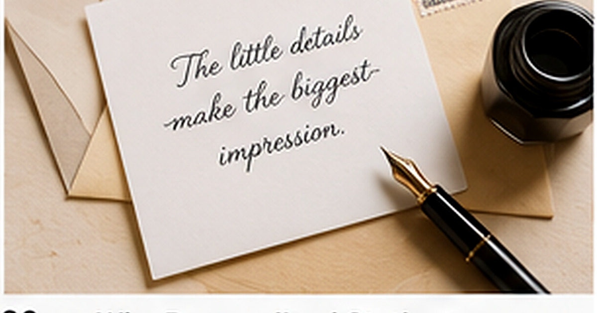 What Belongs in a Personalized Stationery Wardrobe?
