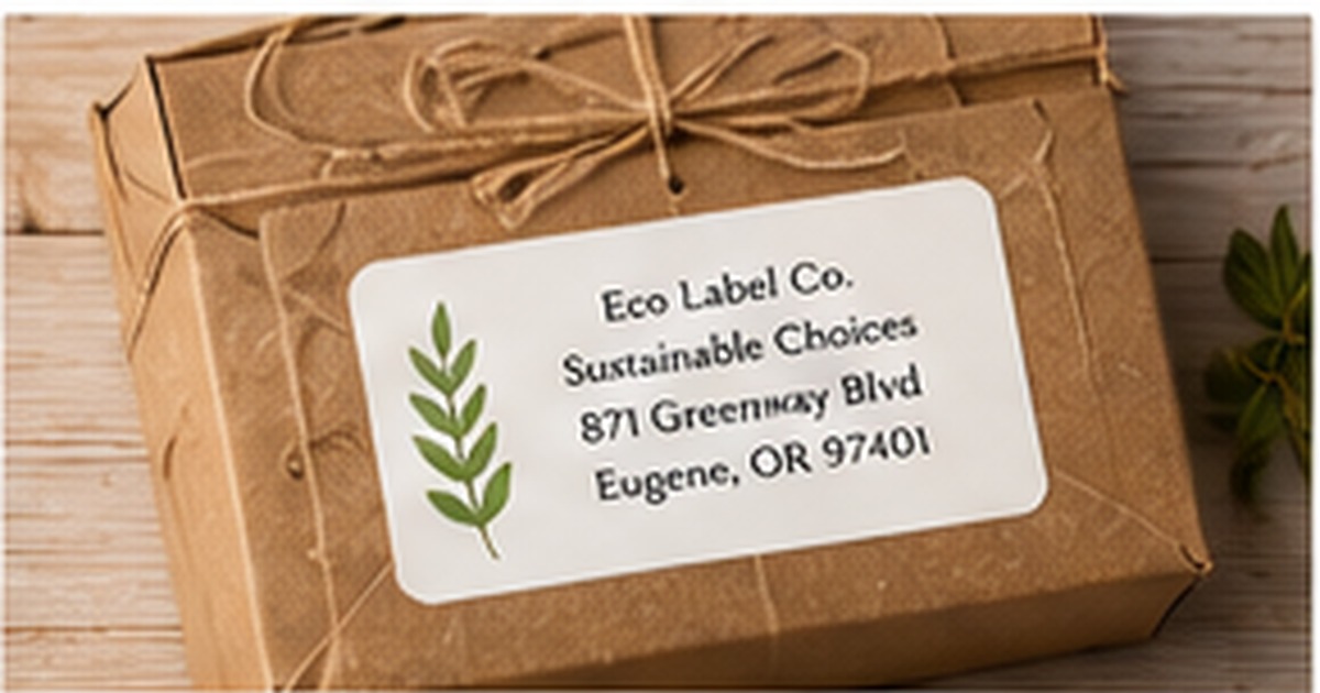 Eco-Friendly Address Labels: What Sustainability Claims Really Mean