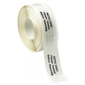 basic clear address labels on a roll