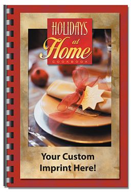 Custom Holidays at Home Cookbook - Personalize today